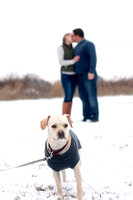 Adam and Nicole ~ Arena, WI Winter Engagement Session
